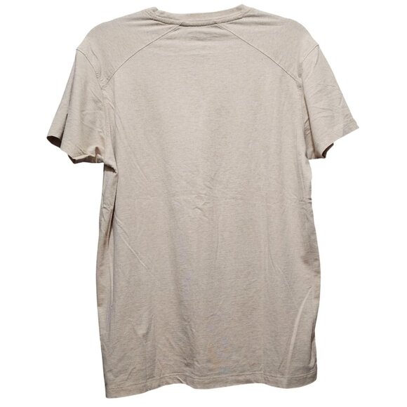 Kenneth Cole Beige Organic Cotton Blend Mens T-Shirt Medium - Picture 2 of 9